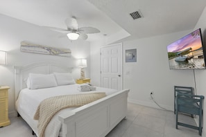 1 habitación, tabla de planchar con plancha, wifi gratis y ropa de cama