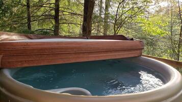 Idromassaggio all'aperto