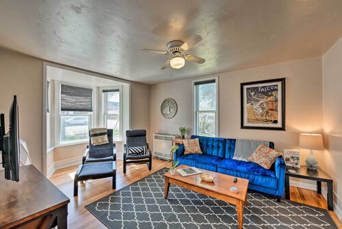 Chic Downtown Home w/ Grill, Steps to Main Street!