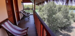 Standard Double Room, 1 Double Bed, Canal View | Terrace/patio - Trecicogne (Morondava)