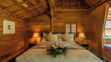 Bungalow, vistas al jardín | 1 dormitorio, minibar, caja fuerte y escritorio