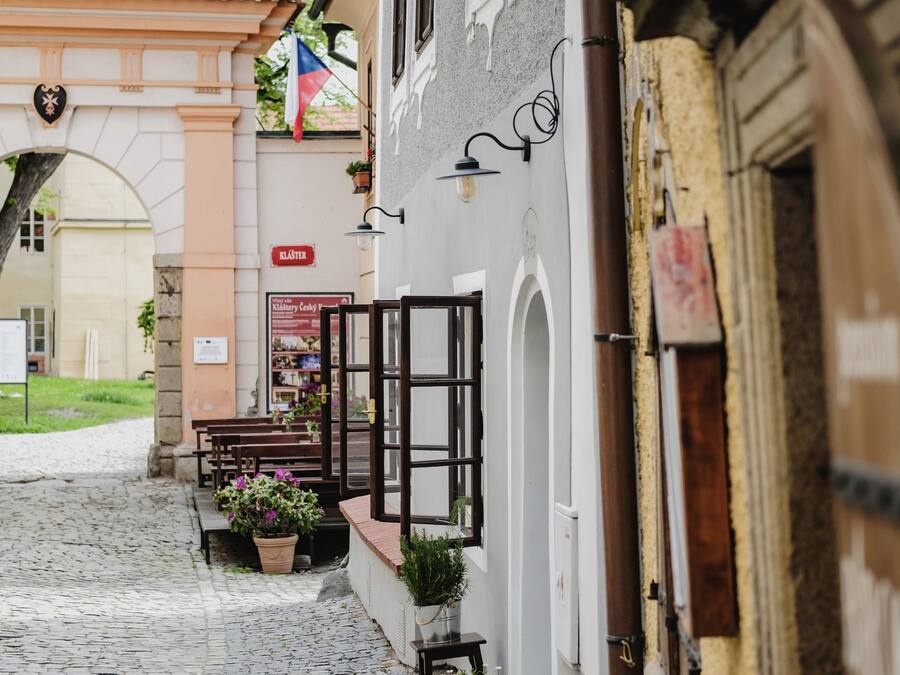 Majoituspaikan julkisivu