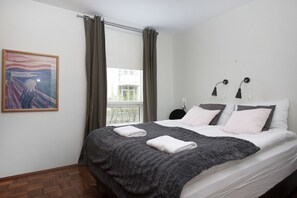 公寓, 1 间卧室 | 防过敏的被褥、遮光窗帘、隔音、免费婴儿床