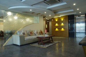 Sala de estar en el lobby