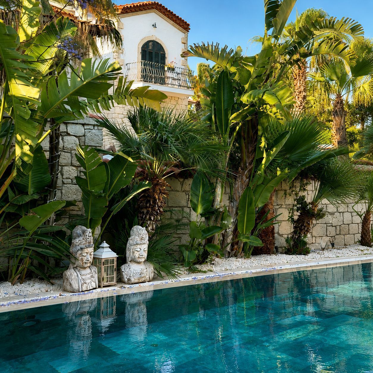 Piscina externa sazonal