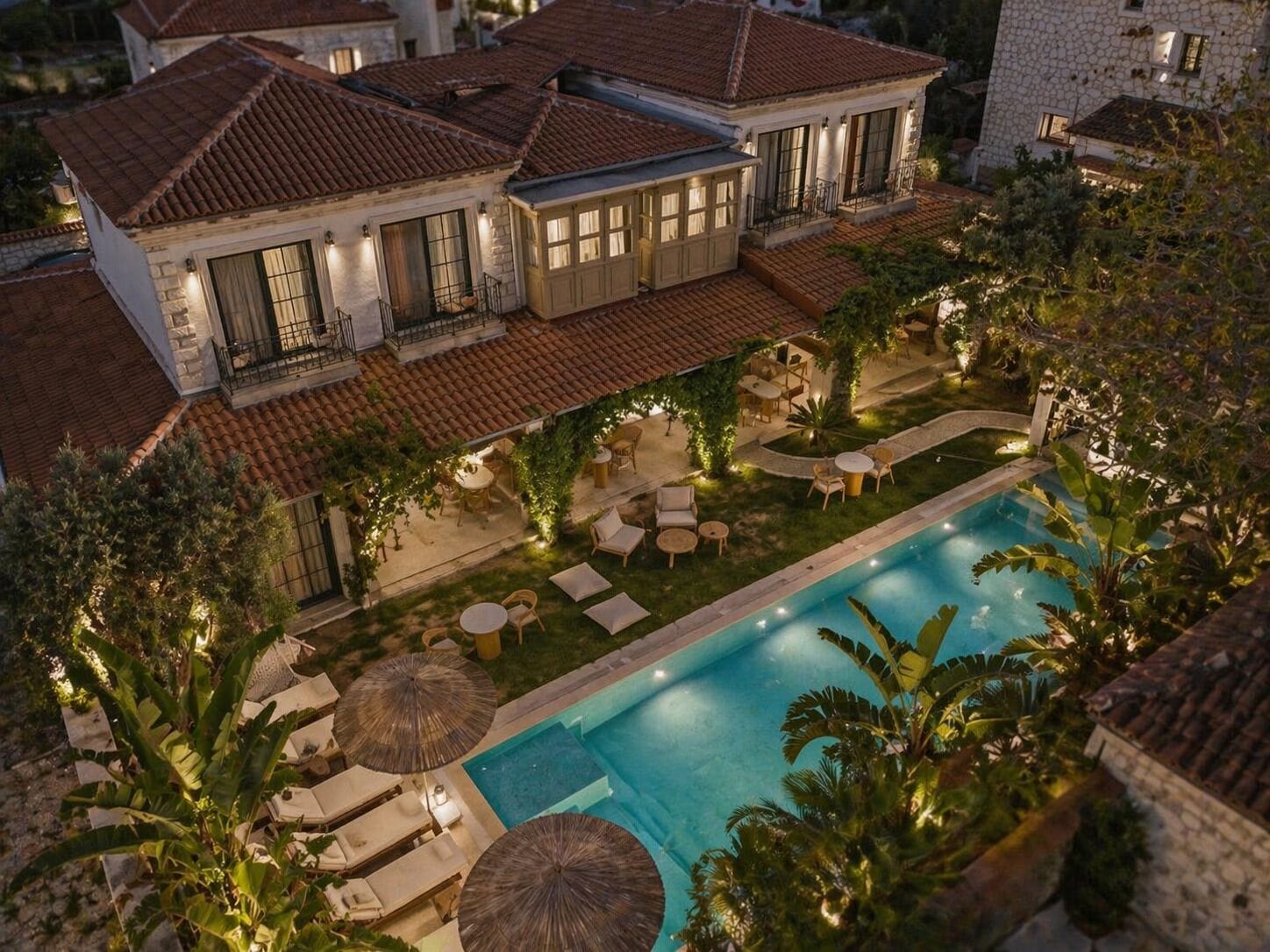 Fachada de la propiedad
