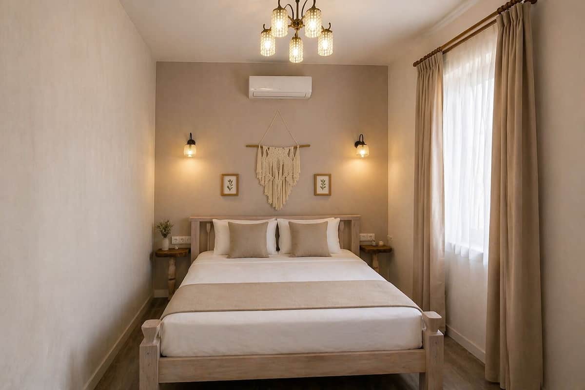 Standart Double Room | 迷你吧、遮光窗帘、隔音、免费 WiFi