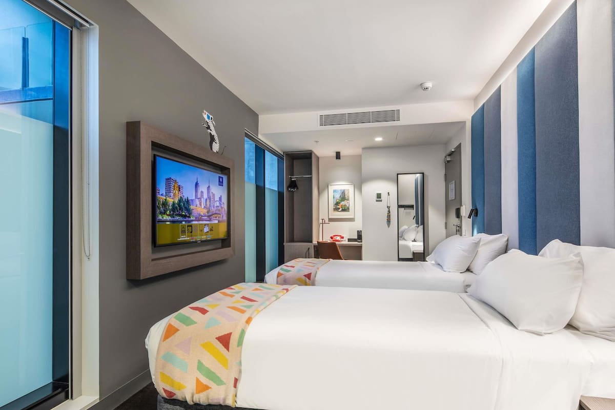 Standaard kamer, 2 eenpersoonsbedden | Lakens van Egyptisch katoen, luxe beddengoed, pillowtop-bedden