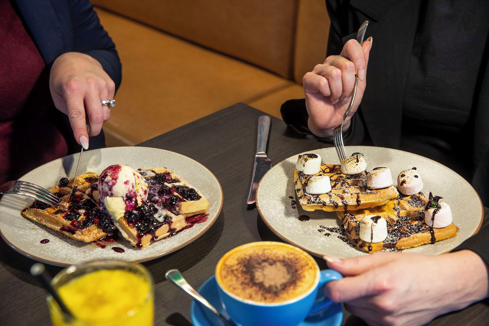 daily cooked-to-order breakfast for a fee
