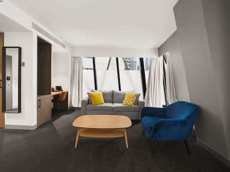 Sábanas de algodón egipcio y ropa de cama de alta calidad . ibis Styles Melbourne Southbank