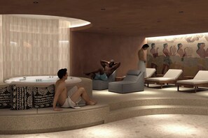 Sauna, hot tub, body treatments, mud baths, hydrotherapy, aromatherapy - Axel Beach Crete - Adults Only (Hersonissos)