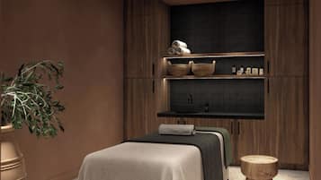 Sauna, hot tub, body treatments, mud baths, hydrotherapy, aromatherapy