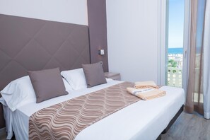 1 soverom, sengetøy av topp kvalitet, memory foam-senger og minibar