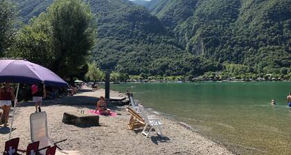 Air-conditioned chalet on Lake Lugano (Porlezza, Menaggio, Como)