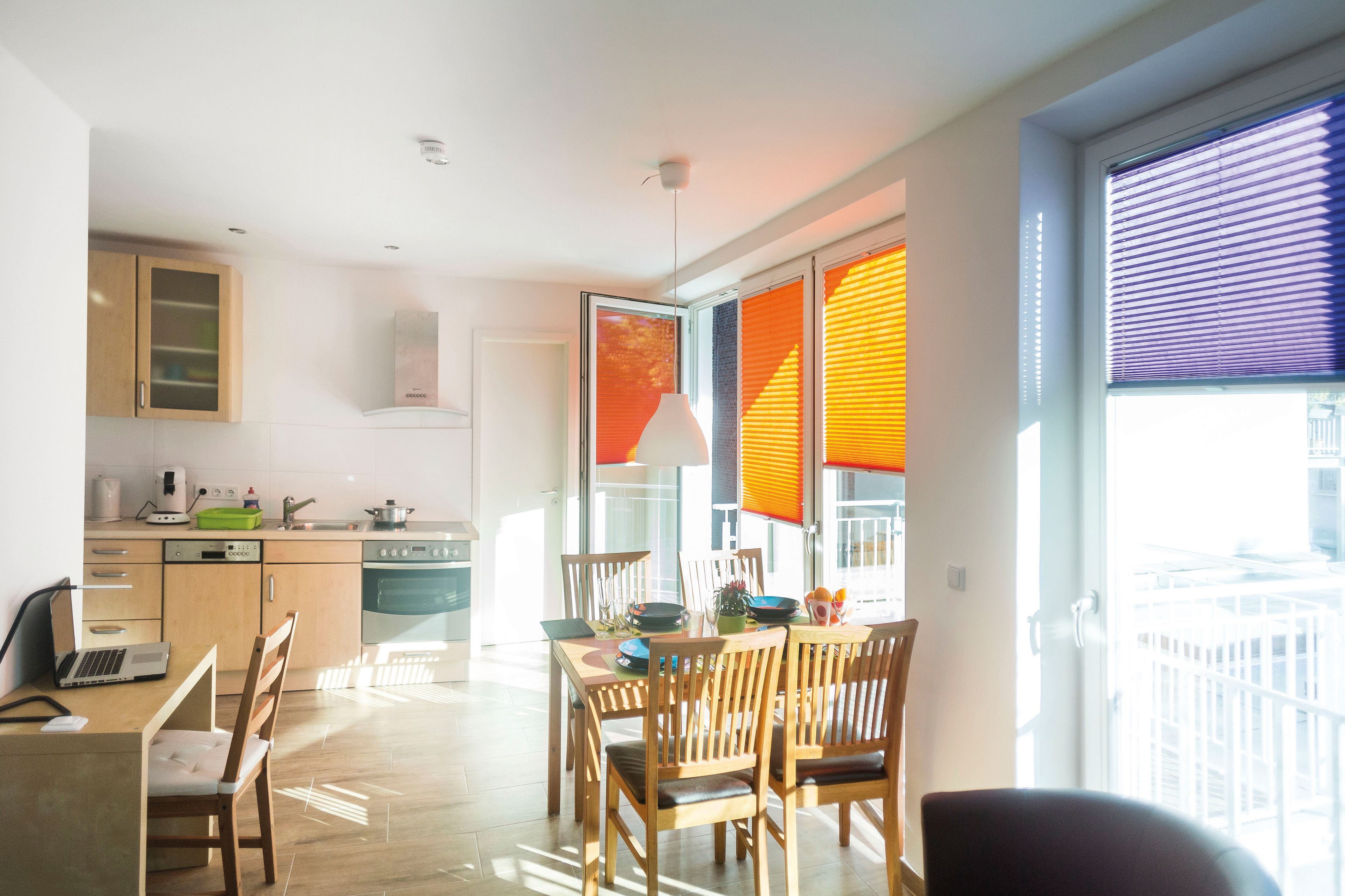 Apartment, Balkon (2. OG) | Allergikerbettwaren, Verdunkelungsvorhänge, Bügeleisen/Bügelbrett