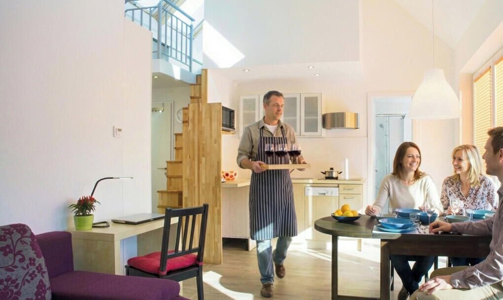 Apartment, Balkon (3. OG) | Wohnbereich