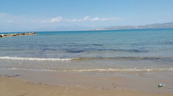 Beach nearby, beach towels