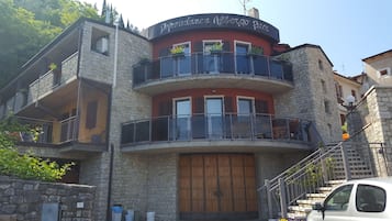 Fassade der Unterkunft