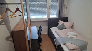 Free WiFi, bed sheets