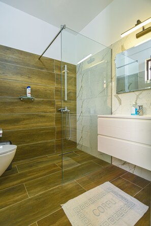 Chambre Double, vue mer | Salle de bain