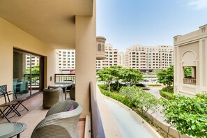 Family Apartment, City View | View from room - Fairmont North Luxury 2 BR Apt Palm (Dubai)