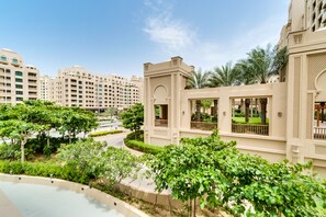 Family Apartment, City View | View from room - Fairmont North Luxury 2 BR Apt Palm (Dubai)