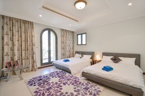 Luxury Villa, Beach View | In-room safe, blackout drapes, soundproofing, iron/ironing board - Luxury Albergo Villa El Trio For Ten (Dubai)