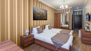 Phòng 3 Tiêu chuẩn, quang cảnh thành phố | Bộ trải giường bằng vải cotton Ai Cập, bộ đồ giường cao cấp 