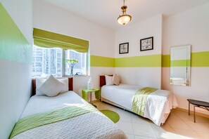 City-Apartment, Stadtblick