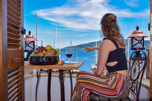 Double Room, Balcony, Sea View