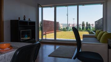 Apartemen Panorama, 1 kamar tidur, pemandangan kota | Pemandangan kota