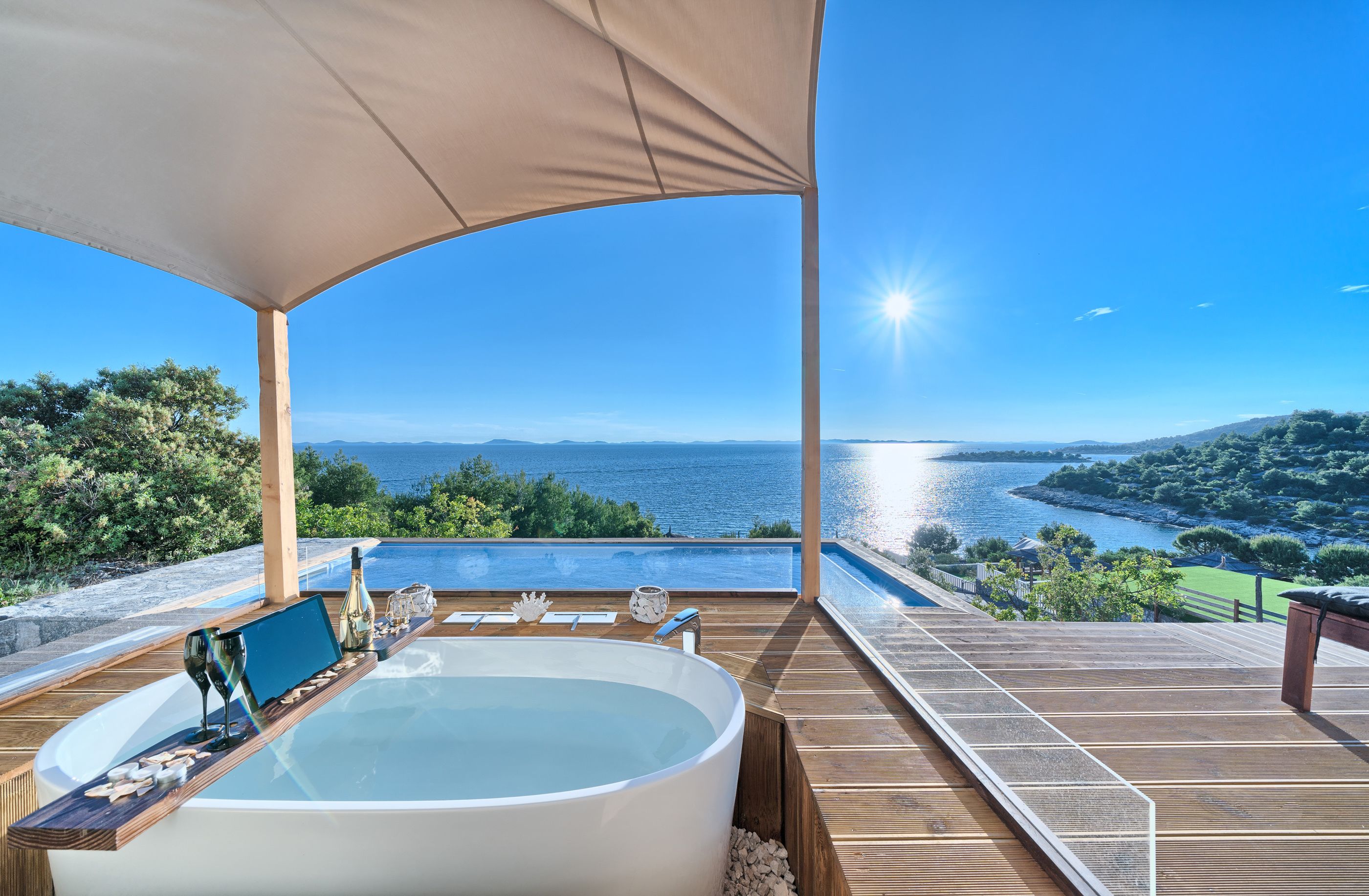 Luxury Glamp New Horizons I | Strand-/Meerblick