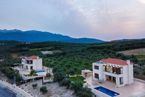 Aerial view - Rodi Luxury Stone Villa (Apokoronas)