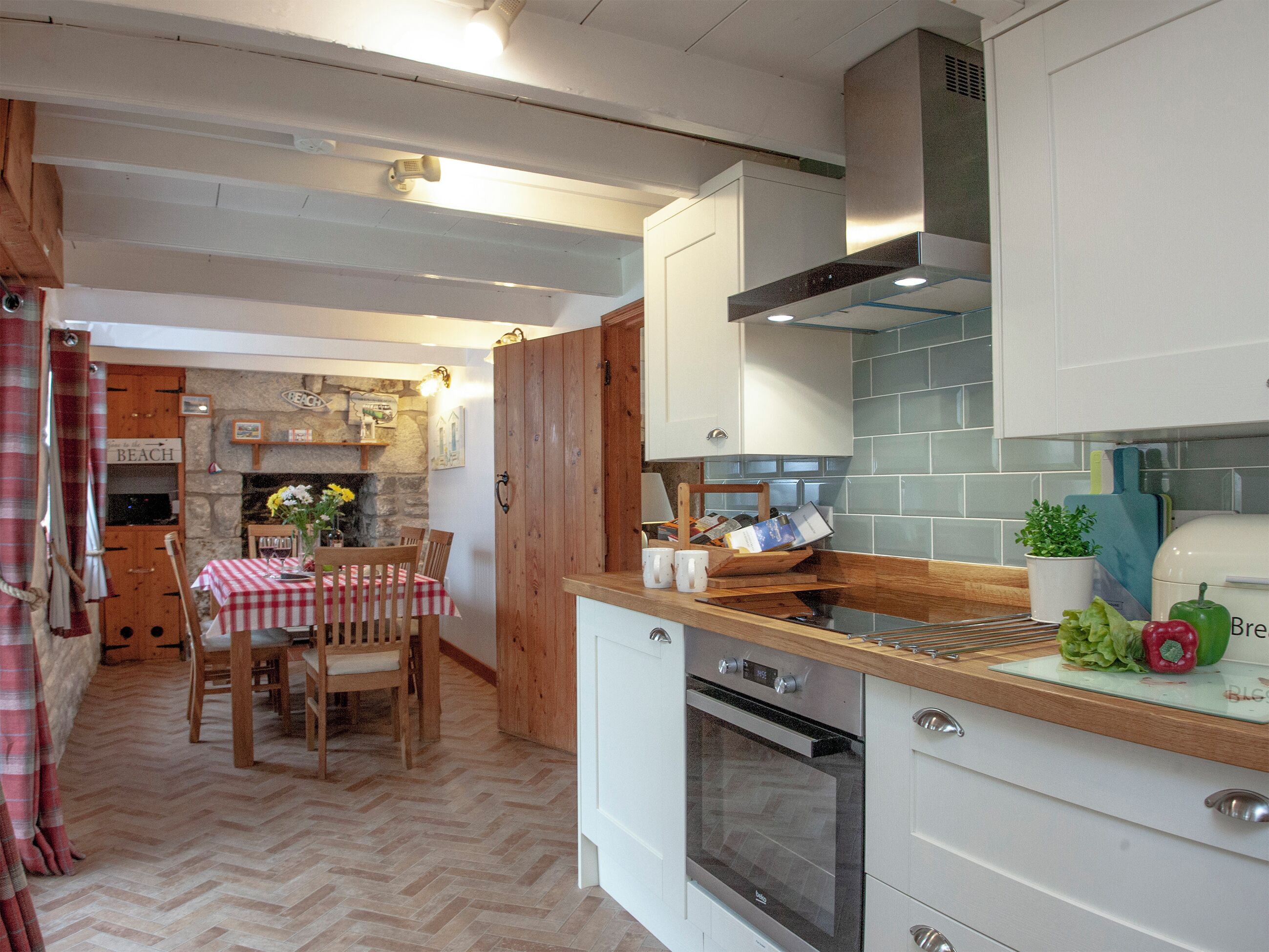 Dishwasher, high chair, cookware/dishes/utensils