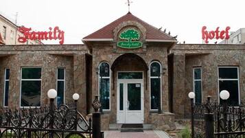 Fassade der Unterkunft