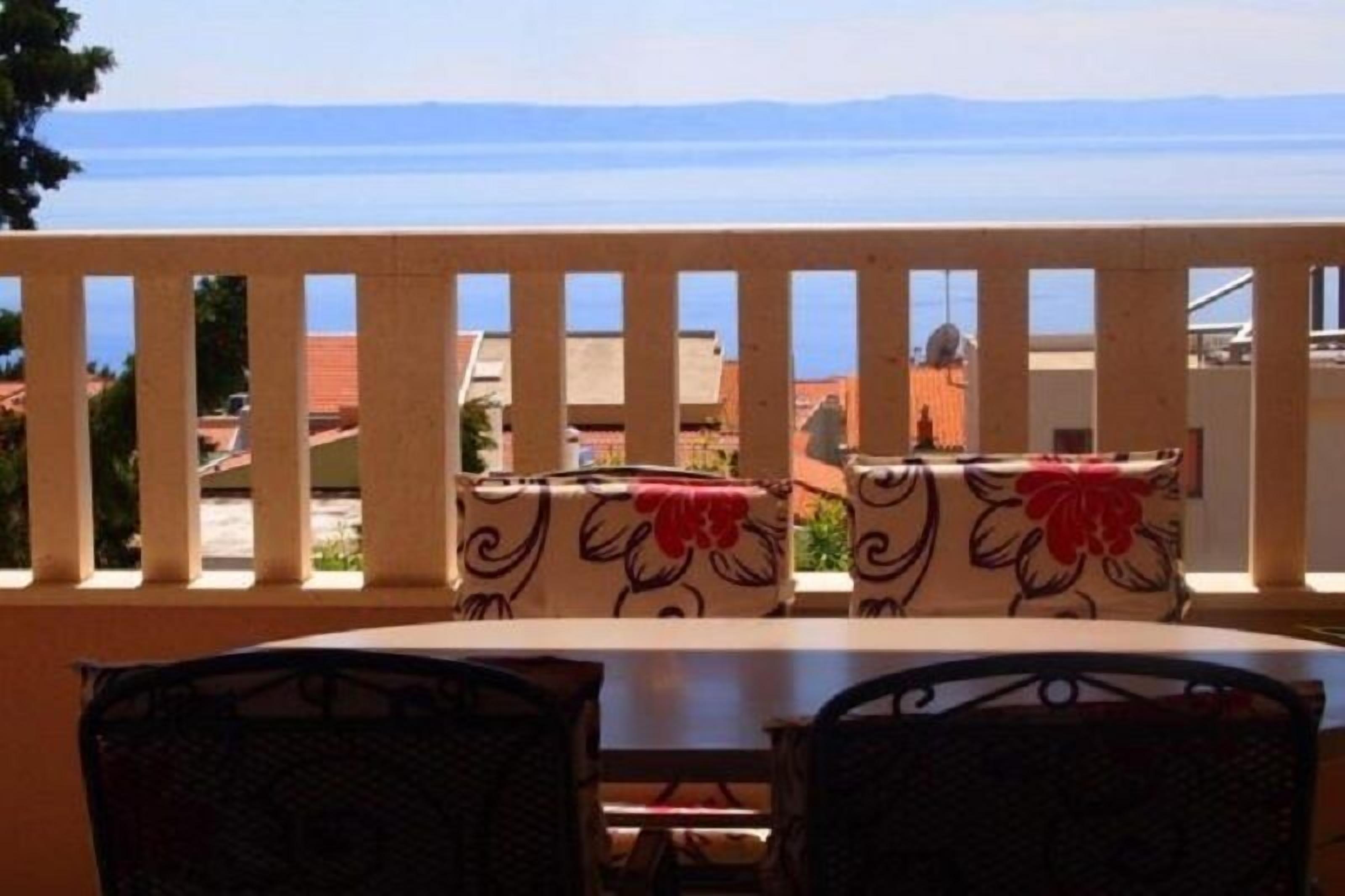 Appartement, 2 chambres, balcon, vue mer | Terrasse/Patio