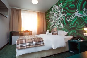 1 slaapkamer, een bureau, extra bedden, gratis wifi