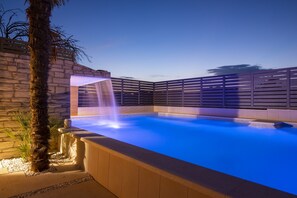 Outdoor pool, a heated pool - Villa La Mer with Private Cave  (Pula)