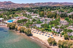 Utsikt mot havet/stranden