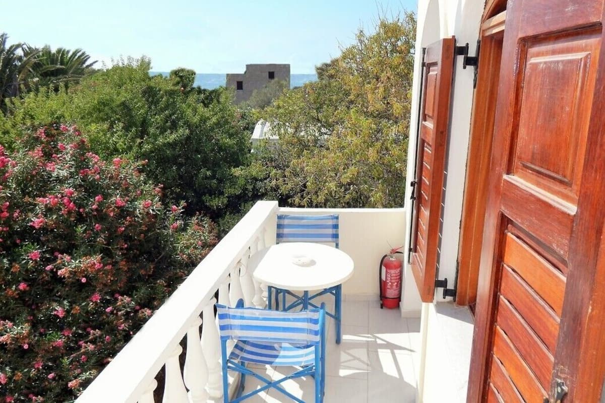 Family Apartment, 2 Bedrooms, Partial Sea View (2-3) | Beach/ocean view