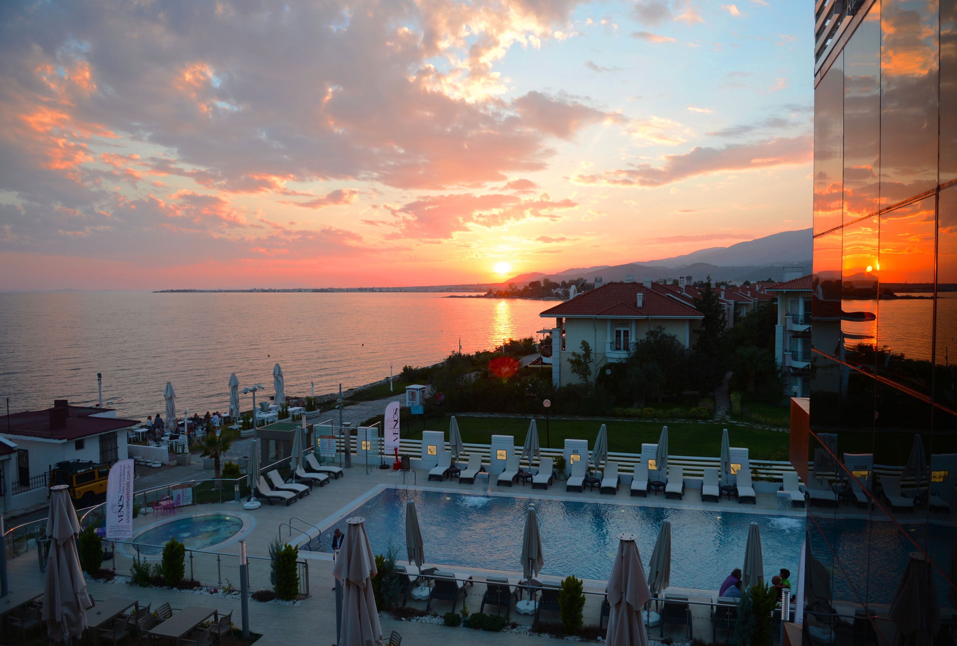 Utsikt fra overnattingsstedet