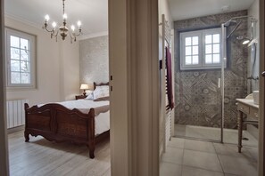 Comfort Double Room (Coté Nature) | Bathroom - A L'ombre des Pommiers (Ergue-Gaberic)