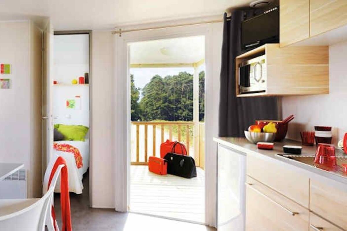 Trailer (Tendance) | Cozinha privada | Cafeteira/chaleira, geladeira, micro-ondas, cooktop