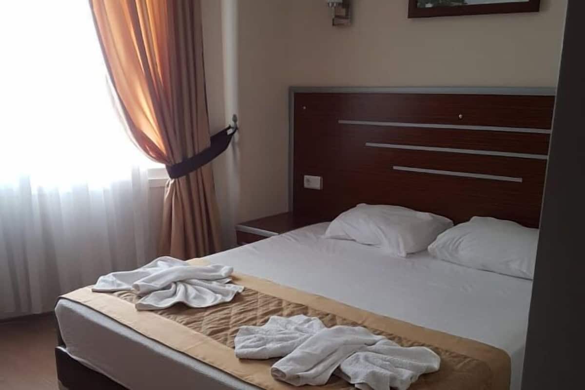 Een minibar, een bureau, gratis babybedden, extra bedden