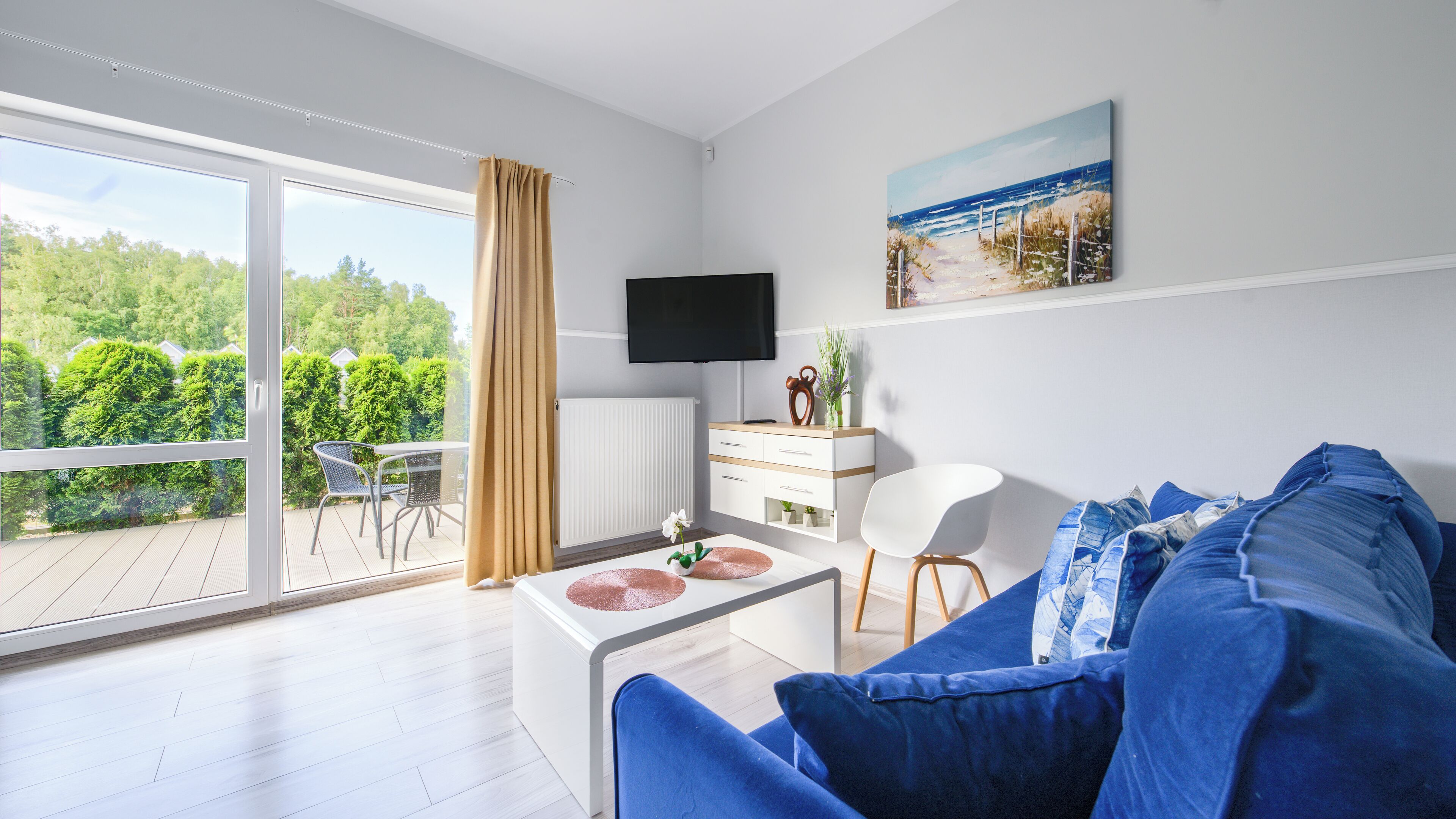 Apartament (8) | Zona de estar | Una televisión de pantalla plana