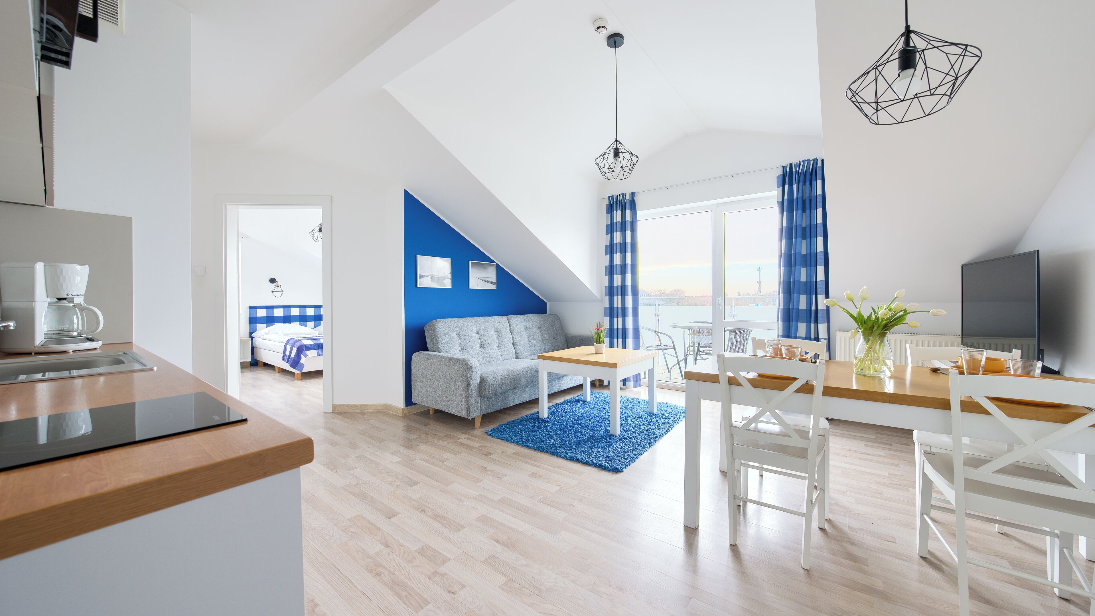 Căn hộ (26) | Khu phòng khách | TV màn hình phẳng 