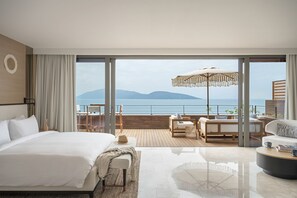 Room, 1 King Bed, Sea View | View from room