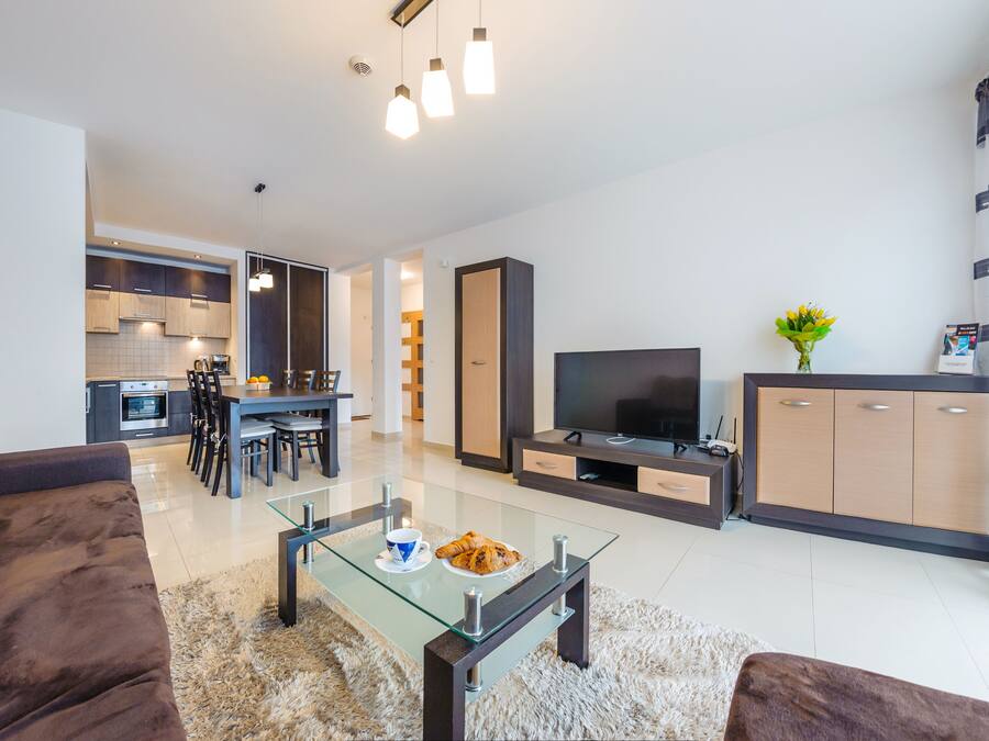 Apartment (Spacerowa 12/16) | Individually decorated, individually furnished, iron/ironing board