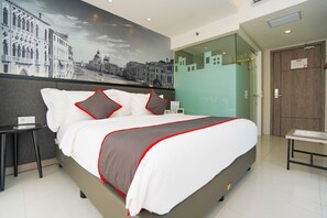 Deluxe-Doppelzimmer | Schreibtisch, kostenloses WLAN, Bettwäsche