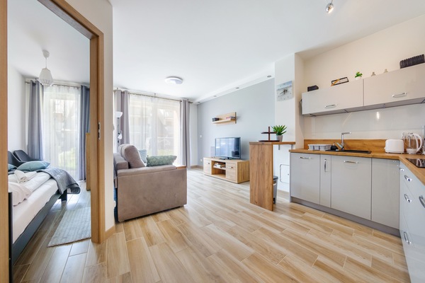 Apartment (47B/3B) | 1 habitación, decoración personalizada y muebles diferentes